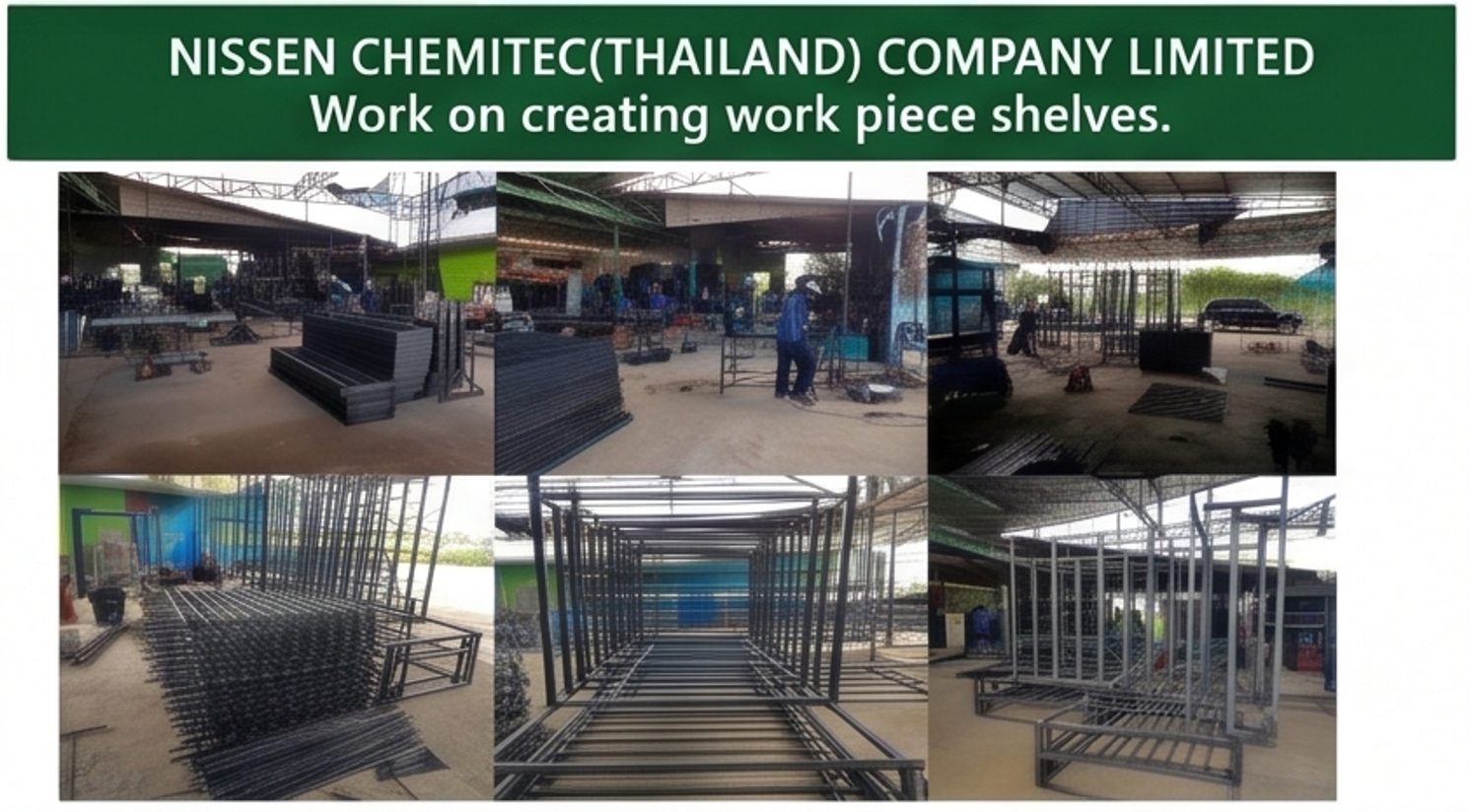 NISSEN CHEMITEC (THAILAND) - Work piece shelves
