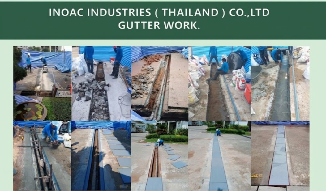 INOAC INDUSTRIES (THAILAND) - GUTTER WORK